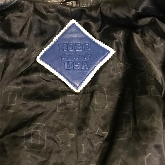 💎Vintage💎 Michael Hoban 🔵 interstate 🛣 101 HOBO Leather 🧥 - Picture 6 of 7